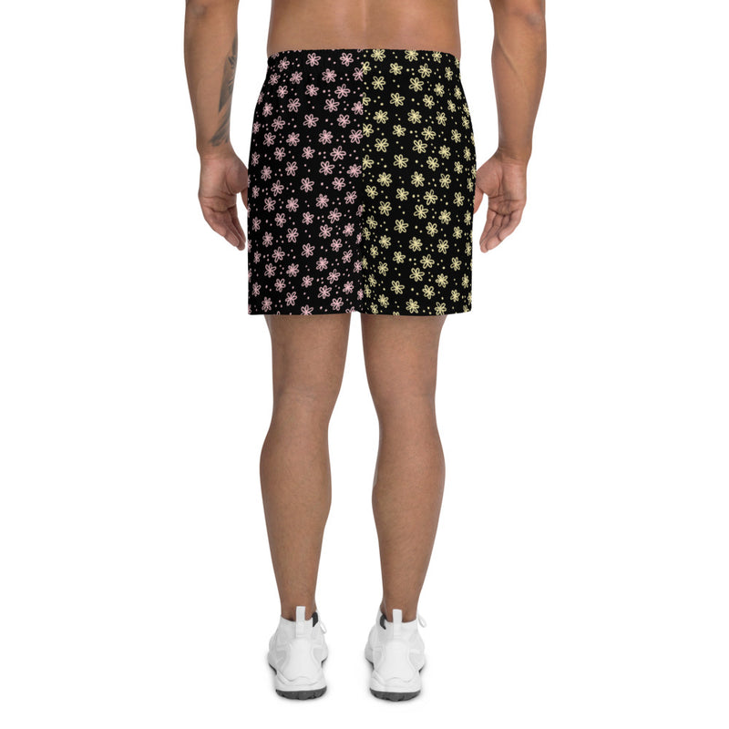 Men's Athletic Shorts in Wild Daisy