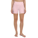 High-Waisted Shorts in Pink Lemonade