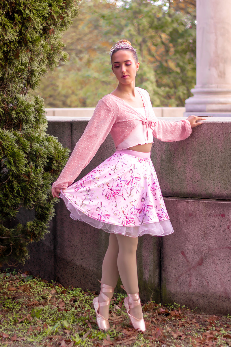 Pink Skater Skirt in BALLET CLASS – Jacqueline City Apparel