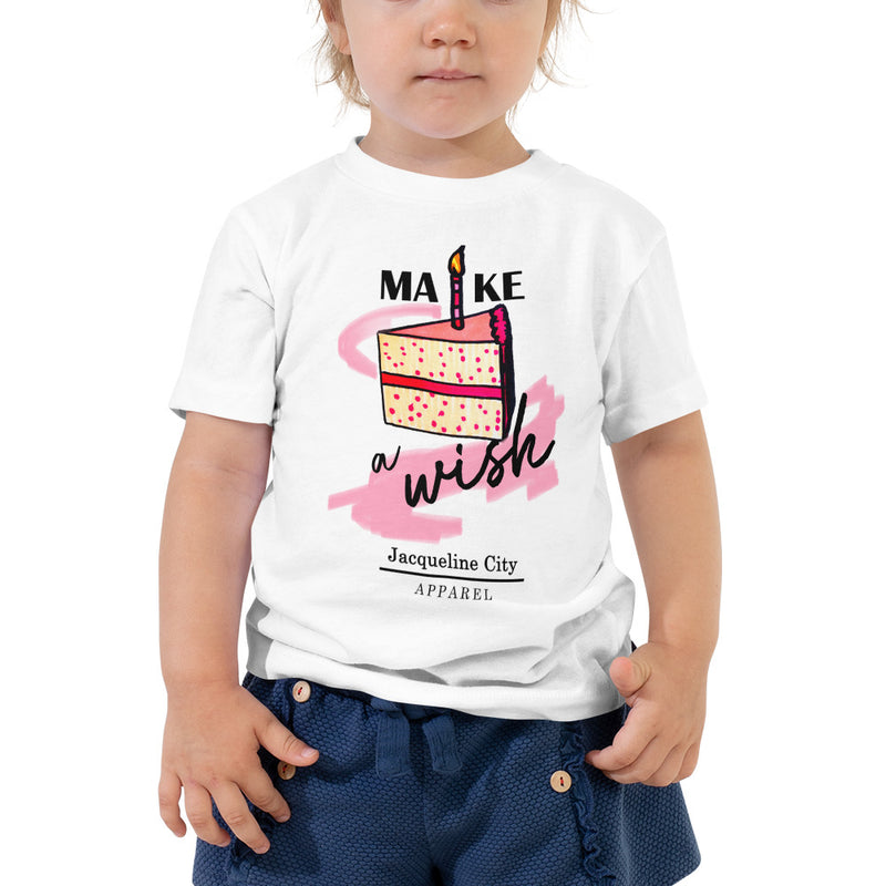 Toddler "Make A Wish" Short Sleeve Shirt