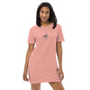 JCA: The Label Embroidered T-shirt Dress