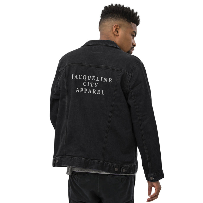 Embroidered Unisex Denim Jacket