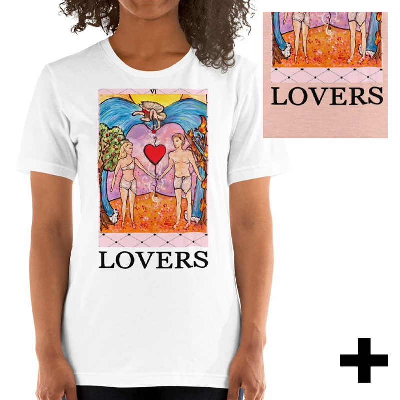 LOVERS Card Unisex T-Shirt