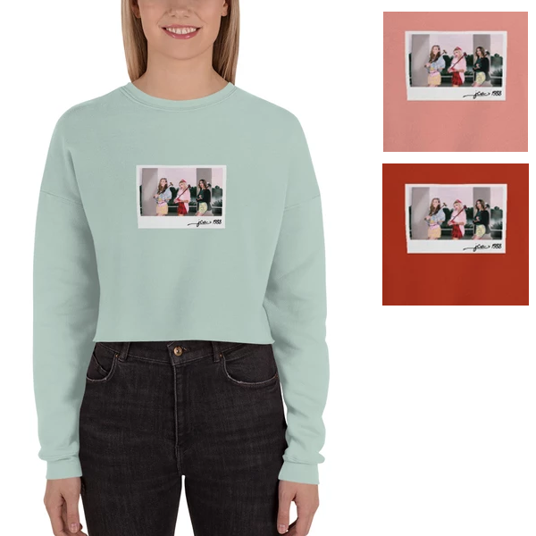 How Very 1988 Crop Sweatshirt