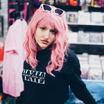Ramona’s Black Cropped Crewneck