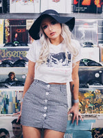 Margo Roth Gingham Skirt