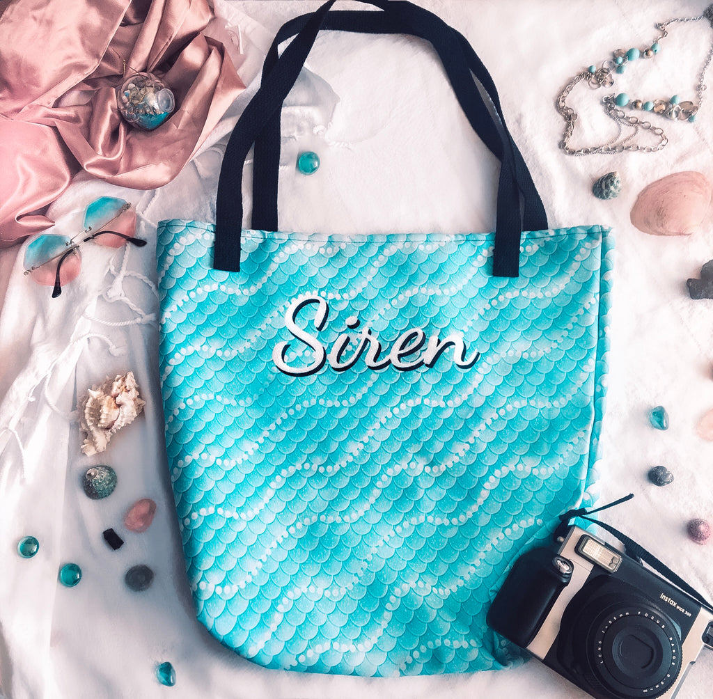 Siren Scales Beach Bag