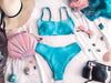 Siren Blue Two Piece Swimsuit