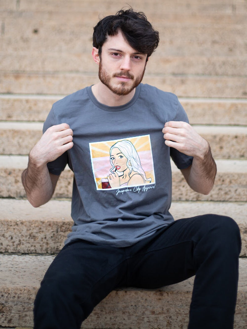 Orange Pop Art T-Shirt