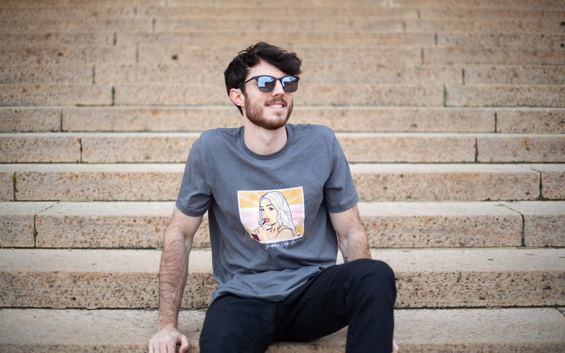Orange Pop Art T-Shirt