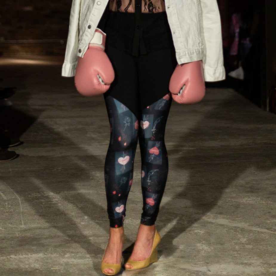 Compression Leggings in Dark Tarot CO ORD CHARITY