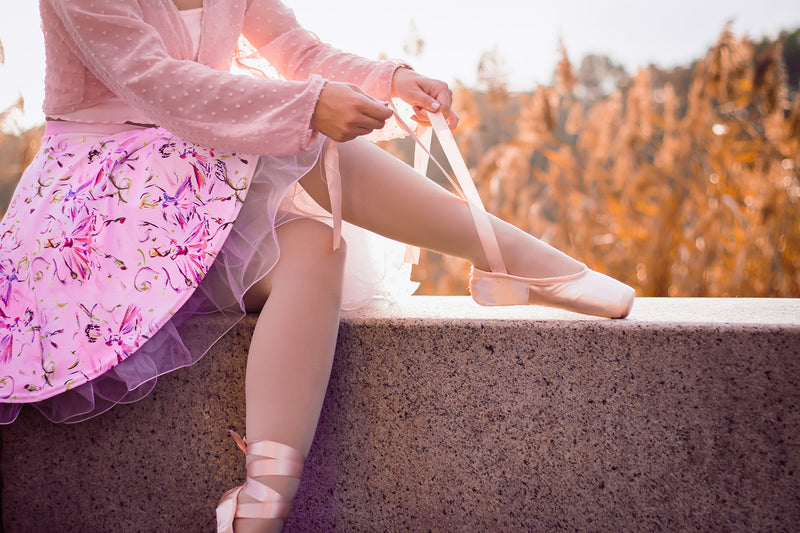 Pink Skater Skirt in BALLET CLASS