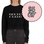 Ramona’s Black Cropped Crewneck