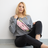 Pink 80s Print Fanny Pack