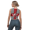 JCA: The Label Mixed Print Crop Top