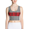 JCA: The Label Mixed Print Crop Top