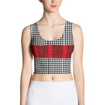 JCA: The Label Mixed Print Crop Top