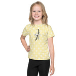 KIDS: Girls' JCA The Label Top in Lovely Lemon