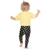 KIDS: Daisy Leggings in Black