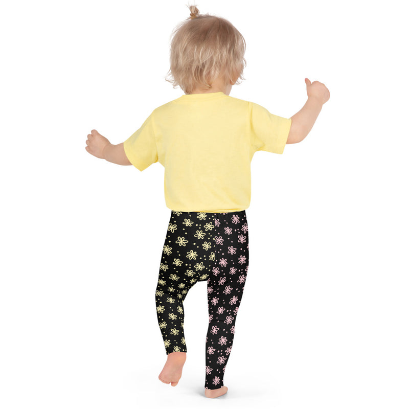 KIDS: Daisy Leggings in Black