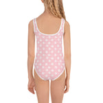 KIDS: Children's Swimsuit in Pink Lemonade