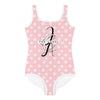 KIDS: Children's Swimsuit in Pink Lemonade