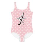 KIDS: Children's Swimsuit in Pink Lemonade