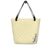 Beach Bag in Lovely Lemon