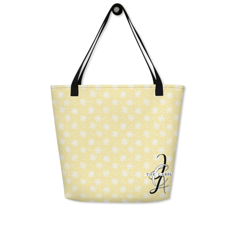 Beach Bag in Lovely Lemon