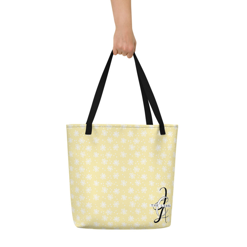 Beach Bag in Lovely Lemon