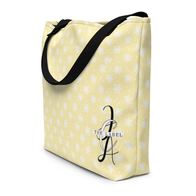 Beach Bag in Lovely Lemon