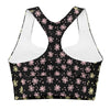 Premium Compression Sports Bra in Wild Daisy