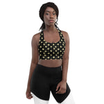 Premium Compression Sports Bra in Wild Daisy
