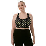 Premium Compression Sports Bra in Wild Daisy