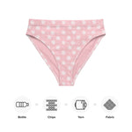 Recycled Bikini Bottom in Pink Lemonade