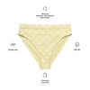 Recycled Bikini Bottom in Lovely Lemon