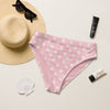 Recycled Bikini Bottom in Pink Lemonade