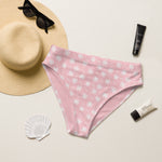 Recycled Bikini Bottom in Pink Lemonade