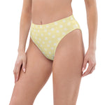 Recycled Bikini Bottom in Lovely Lemon