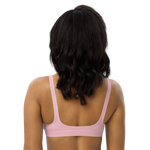 Recyled Bikini Top in Pink Lemonade