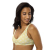 Recyled Bikini Top in Lovely Lemon