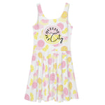 Skater Dress in Lemon Slices