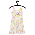 Skater Dress in Lemon Slices