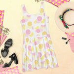 Skater Dress in Lemon Slices