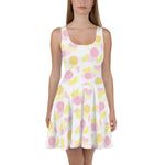 Skater Dress in Lemon Slices