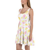 Skater Dress in Lemon Slices