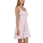 Skater Dress in "Pink Cards" (CHARITY)