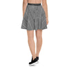 Mixed Print Skater Skirt