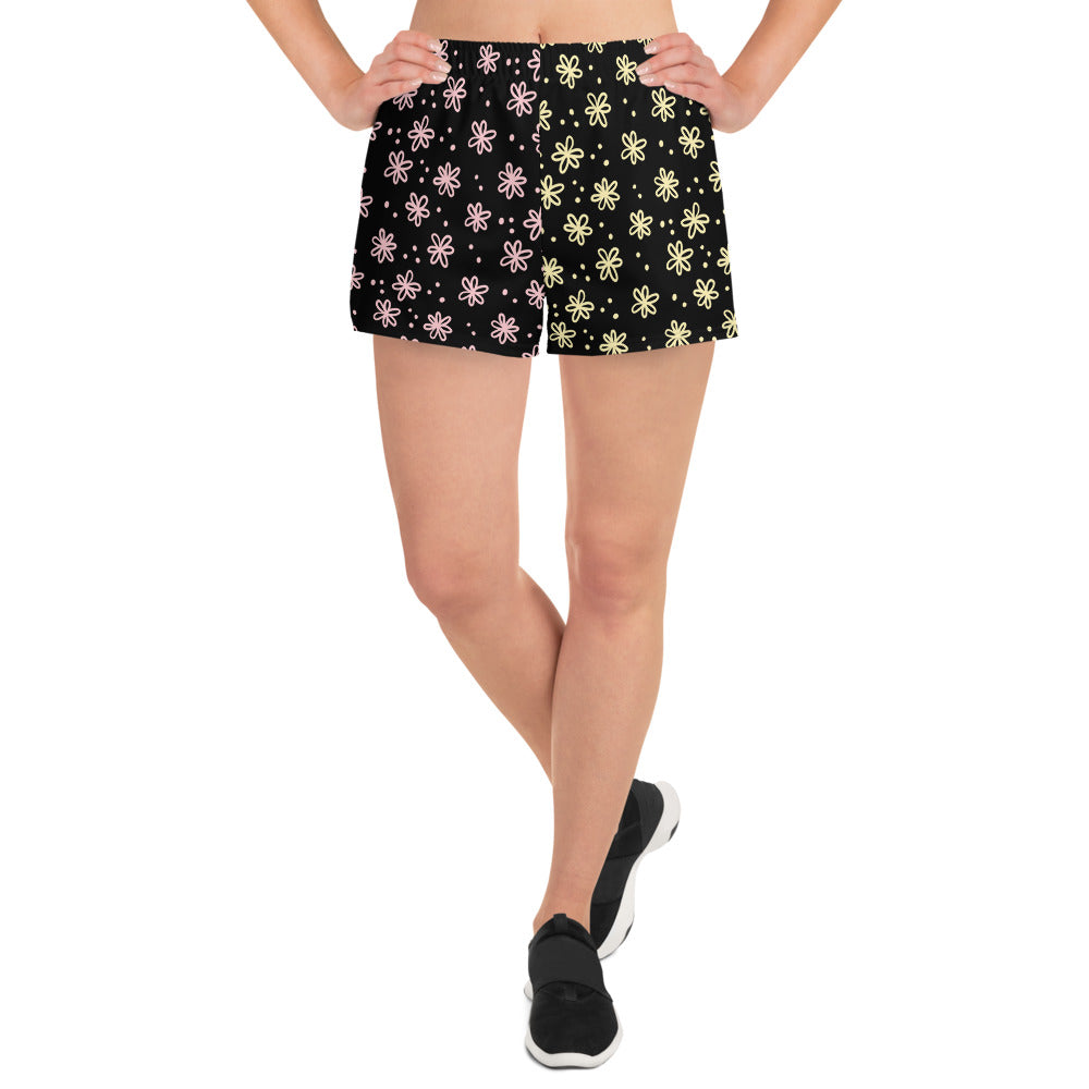 Women's Running Shorts in Wild Daisy