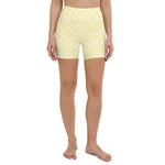 High-Waisted Shorts in Lovely Lemon